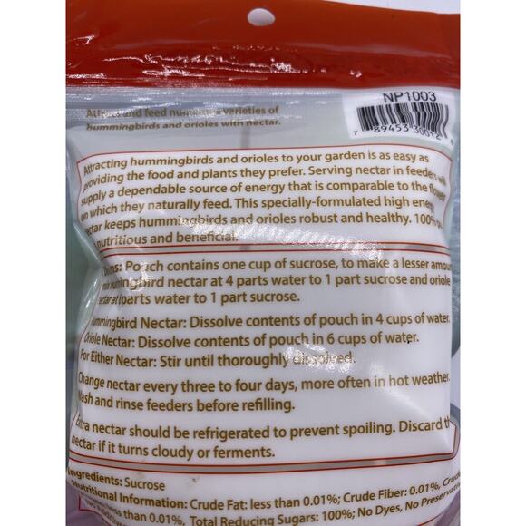 Birds Choice 8oz MIX Hummingbird & Oriole Nectar - Non-Toxic - MADE IN THE USA - Picture 3 of 6